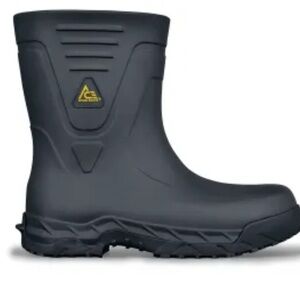 BULLFROG PRO II BLACK WORK BOOTS UNISEX COMPOSITE TOE NWT MENS WOMEN’S BOOTS